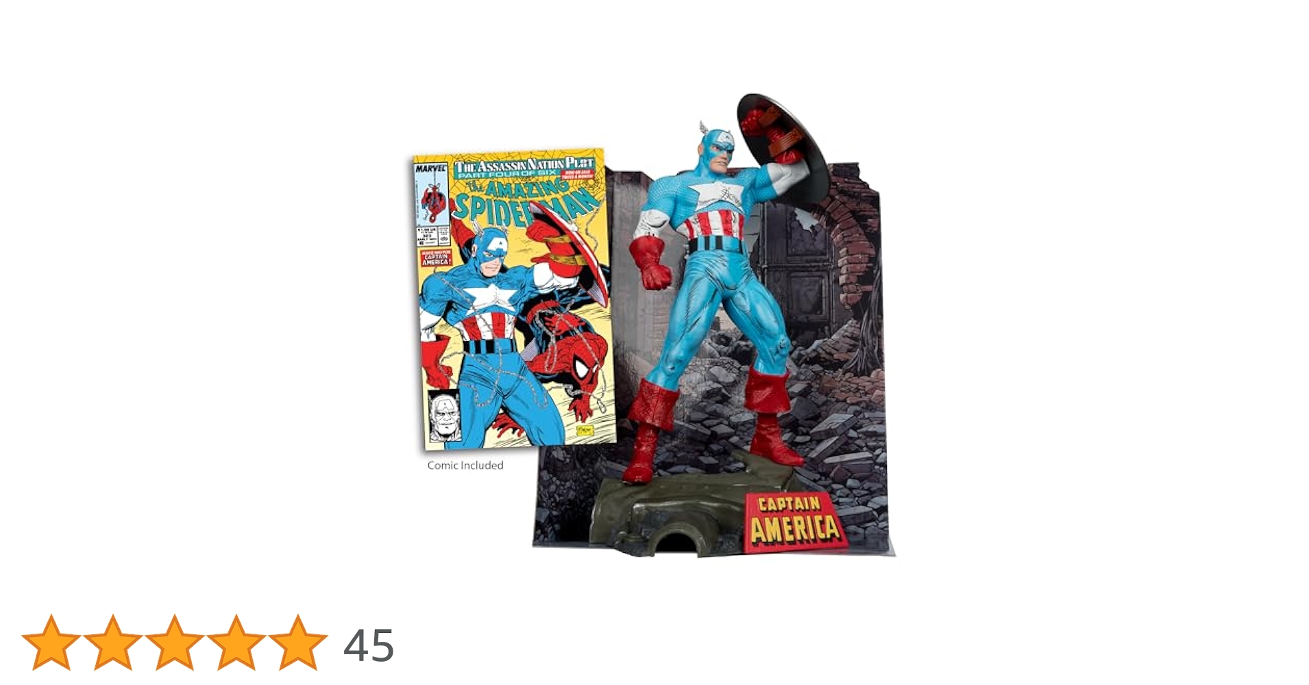 Amazon.co.jp: McFarlane Toys - マーベル キャプテンアメリカ 1
